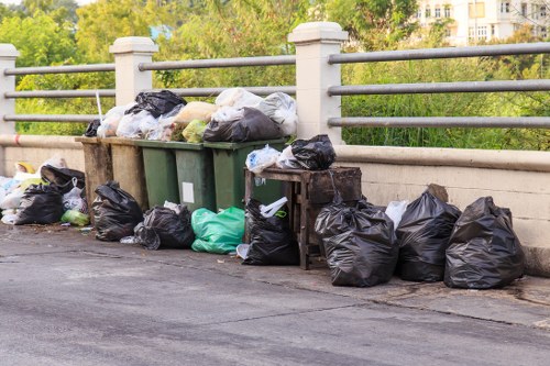 Secure builders waste disposal facilities
