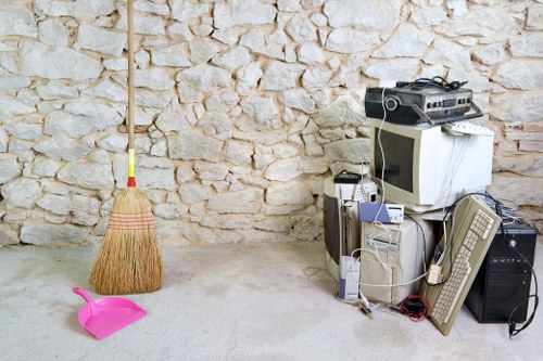 Tools used for garden clearance in Notting Hill