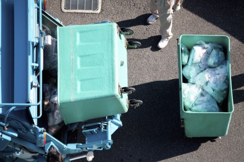 Notting Hill commercial waste collection vehicles