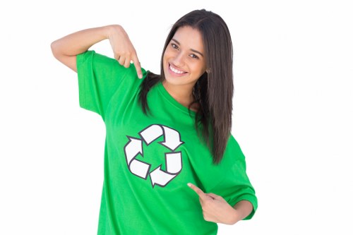 Professional waste management in Notting Hill commercial area